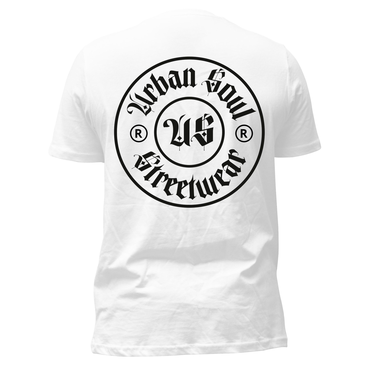 Camiseta urban logo blanca hombre